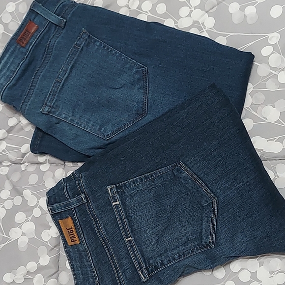 SOLD PAIGE Bundle of 2 Straight Jeans 29/8 - Picture 8 of 8